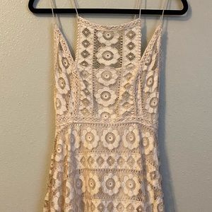 Free People Floral Lace Dress